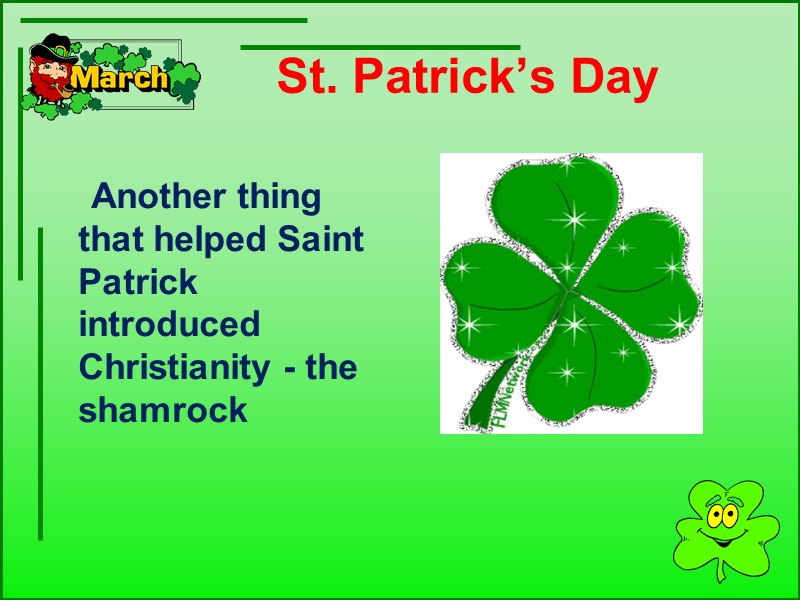 St. Patrick’s Day           